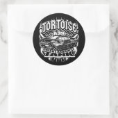 A39 Tortoise Classic Ronde Sticker Sticker (Tas)