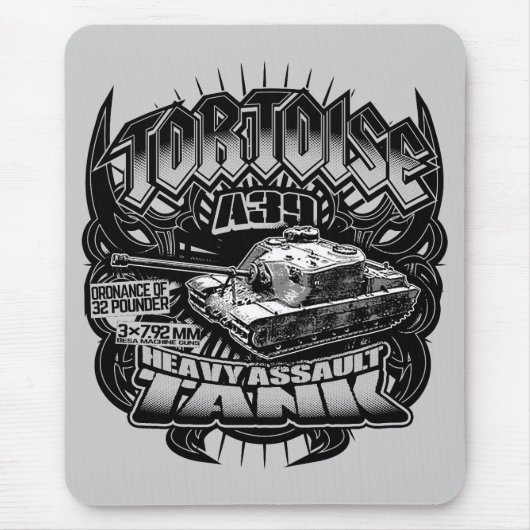 A39 Tortoise Muismat Mousepad (Voorkant)
