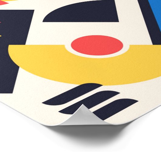 A3 Bauhaus Art Poster 1 (Hoek)