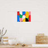 A3 Bauhaus Art Poster 3 (Keuken)