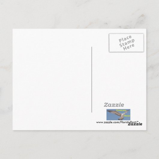 A3 Pelican Pair Briefkaart (Achterkant)