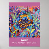 A3 poster van John Dyer. Amazon Rainforest. Nawê (Voorkant)