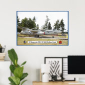 A3 Skywarrior VAH 123 Vliegtuig Poster (Thuiskantoor)