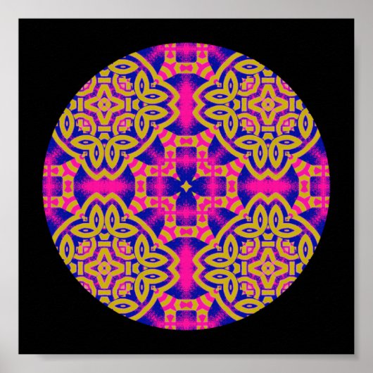 A40 Celtic Mandala Poster.2 Poster (Voorkant)