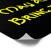 A42 Celtic Kaleidoscopic Mandala-Irish Blessing.6 Poster (Hoek)