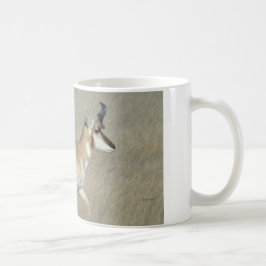 A44 Gaffelbok-antilope mannetje Koffiemok