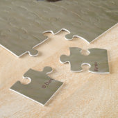 A4 Gaffelantilope Kopschot Profiel Legpuzzel (Zijkant)