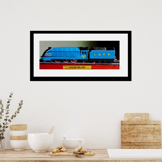 a4-mallard LNER Poster (Keuken)