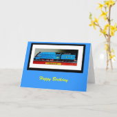 a4 mallard rb, Gelukkige Verjaardag Kaart (Gele Bloem)