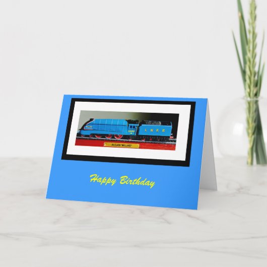 a4 mallard rb, Gelukkige Verjaardag Kaart (Voorkant)