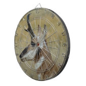 A4 Pronghorn Antelope Young Buck Head Shot Profile Dartbord (Voorkant Rechts)