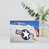 A4 Skyhawk Closeup Briefkaart (Staand voorkant)