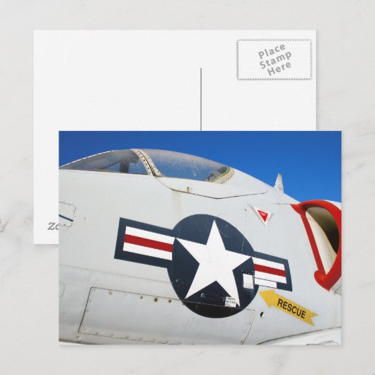 A4 Skyhawk Closeup Briefkaart (Voorkant / Achterkant)