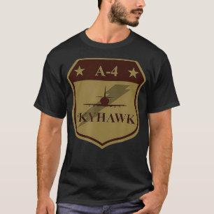 A4 Skyhawk Patch (gedempt) T-shirt