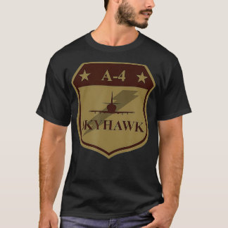 A4 Skyhawk Patch (gedempt) T-shirt