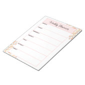 A4 Weekplanner Notitieblok (Schuin)