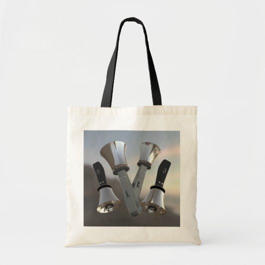 A5-B5-muziekTas Tote Bag (Voorkant)
