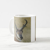 A5 Pronghorn Antelope Big Buck Head Shot Koffiemok (Voorkant links)