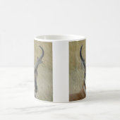 A5 Pronghorn Antelope Big Buck Head Shot Koffiemok (Center)