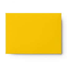 A6 Mellow Yellow Return-adres envelop