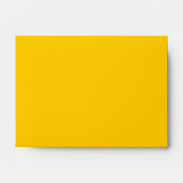 A6 Mellow Yellow Return-adres envelop