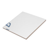 A6 - Schrappen van muurschildering - A6 Tegeltje (Zijkant)