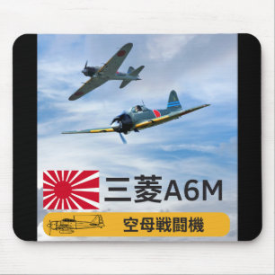 A6M MITSUBISHI "ZERO" JAGERSKWADRON MUISMAT