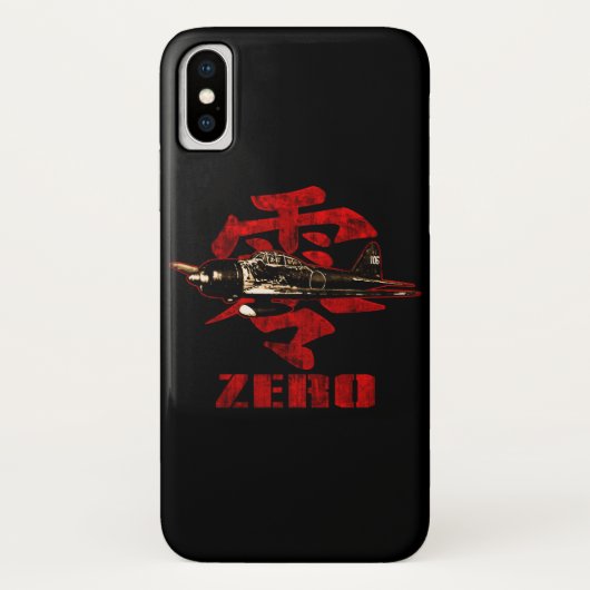 A6M nul Case-Mate iPhone Case (Achterkant)