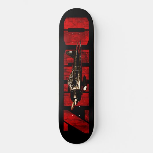 A6M nul Persoonlijk Skateboard (Voorkant)