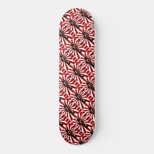 A6M nul Persoonlijk Skateboard (Voorkant)