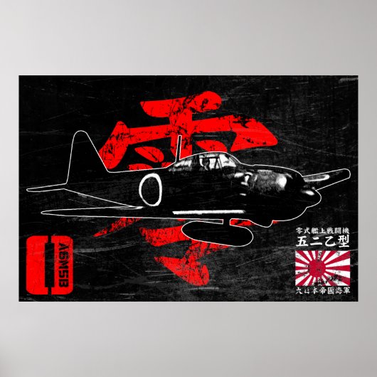 A6M nul Poster (Voorkant)