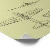 A6M nul Poster (Hoek)