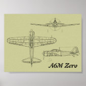 A6M nul Poster (Voorkant)