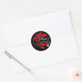 A6M nul Ronde Sticker (Envelop)