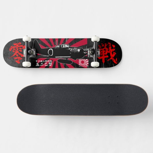 A6M nul Skateboard (Horizontaal)