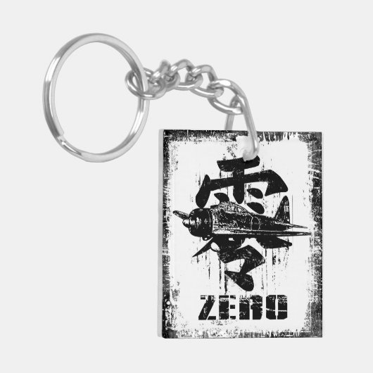 A6M nul Sleutelhanger (Voorkant Links)