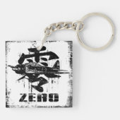 A6M nul Sleutelhanger (Achterkant)