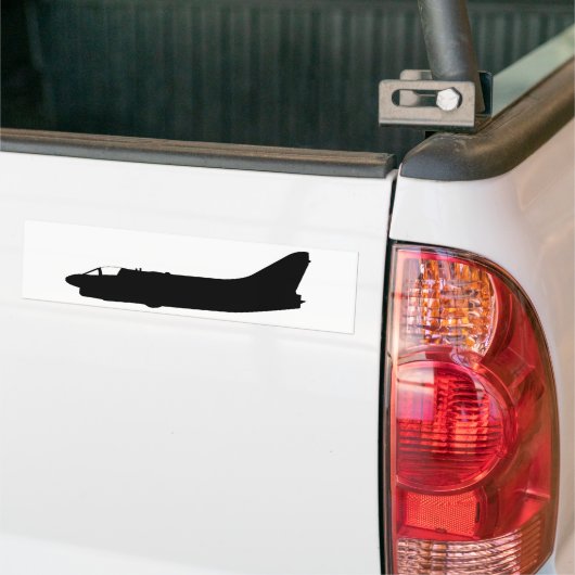 A7 Corsair Silhouette Bumpersticker (Op Truck)