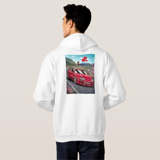 A80 Supra Hoodie (Achterkant volledig)