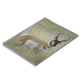 A8 Gaffelantilope Grote Bok Notitieboek (Linkerzijde)