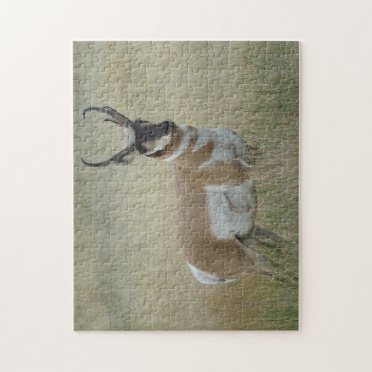 A8 Pronghorn Antelope Big Buck Legpuzzel (Verticaal)