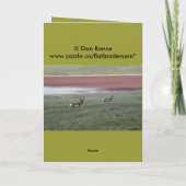 A9 Gaffelbok Grote Bok Kaart (Achterkant)