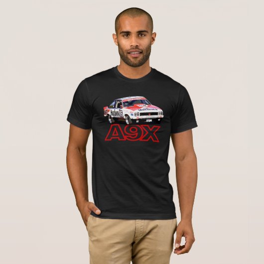 A9X rood exemplaar T-shirt (Voorkant volledig)