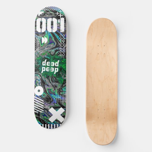 A--001 D PERSOONLIJK SKATEBOARD (Voorkant)