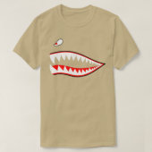 A-10 A10 Thunderbolt II 2 Warthog Shark Teeth Mout T-shirt (Design voorkant)