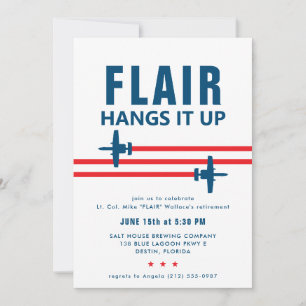 A-10 Aanval Fighter Jet Party Uitnodiging