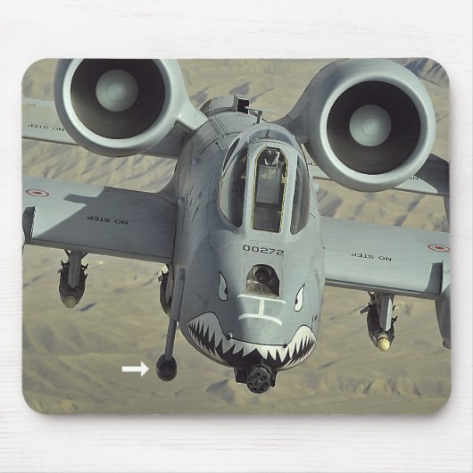 A-10 blikseminslag II Muismat (Voorkant)