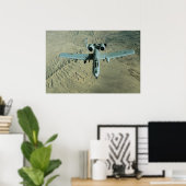 A-10 blikseminslag II Poster (Thuiskantoor)