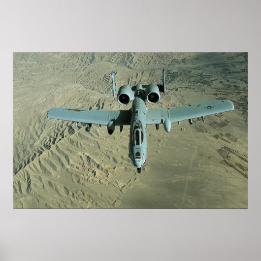 A-10 blikseminslag II Poster (Voorkant)