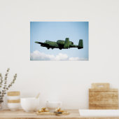 A-10 blikseminslag II Poster (Keuken)